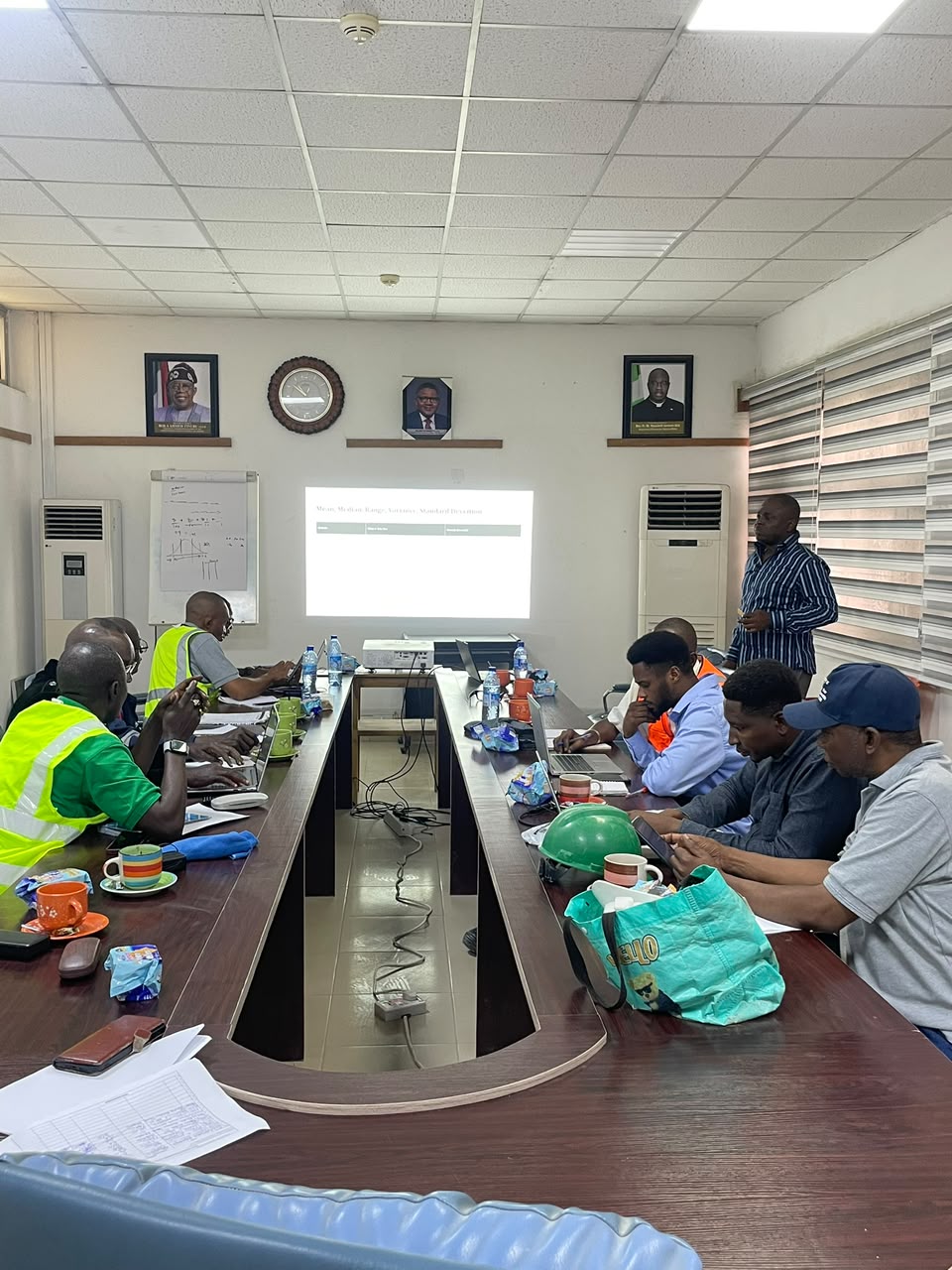 Working session during a process-optimization engagement