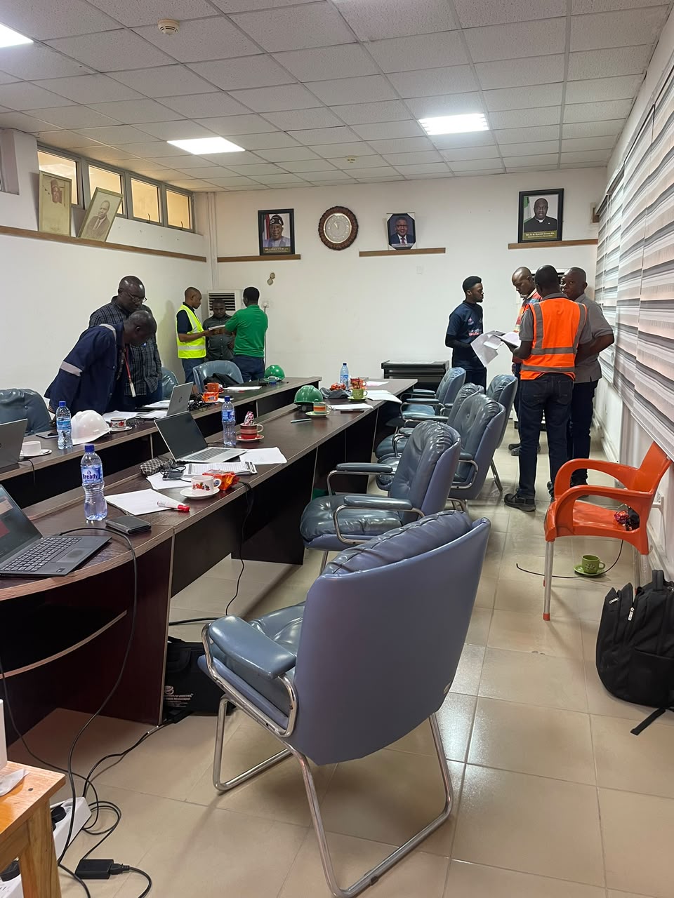Working session during a process-optimization engagement